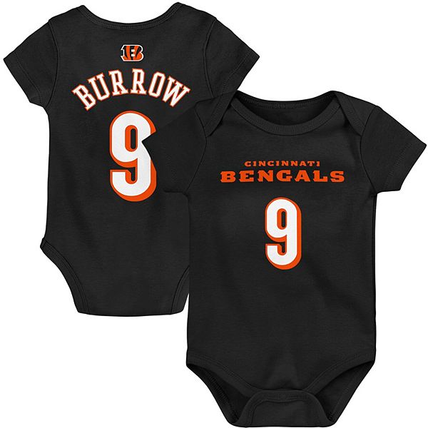 Youth Nike Joe Burrow Black Cincinnati Bengals Player Name