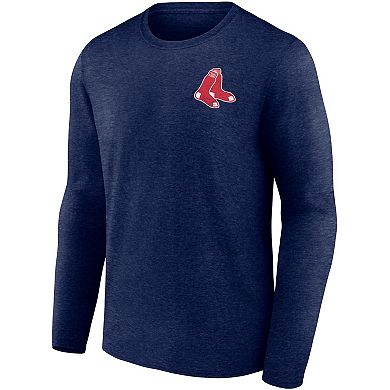 Men's Fanatics Branded Navy Boston Red Sox Fenway Park Home Hometown Collection Long Sleeve T-Shirt