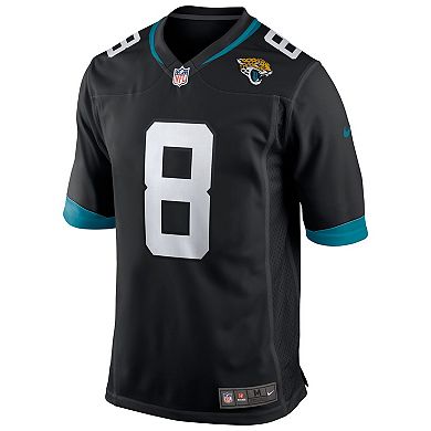 Men's Nike Mark Brunell Black Jacksonville Jaguars Game Retired Player Jersey