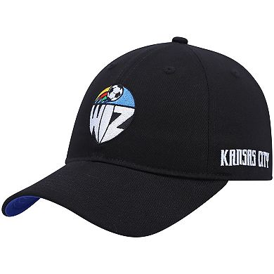 Men's Mitchell & Ness Black Kansas City Wiz Adjustable Hat