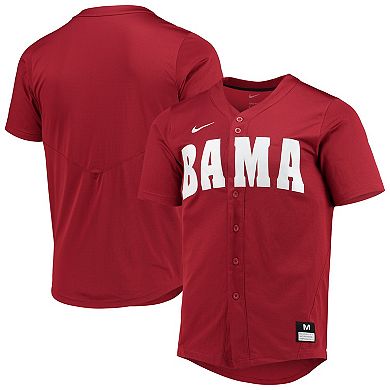 Men's Nike Crimson Alabama Crimson Tide Replica Baseball Jersey