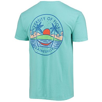 Men's Mint Florida Gators Circle Scene Comfort Colors T-Shirt