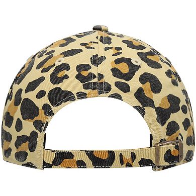 Women's '47 Tan Seattle Seahawks Bagheera Clean Up Allover Adjustable Hat