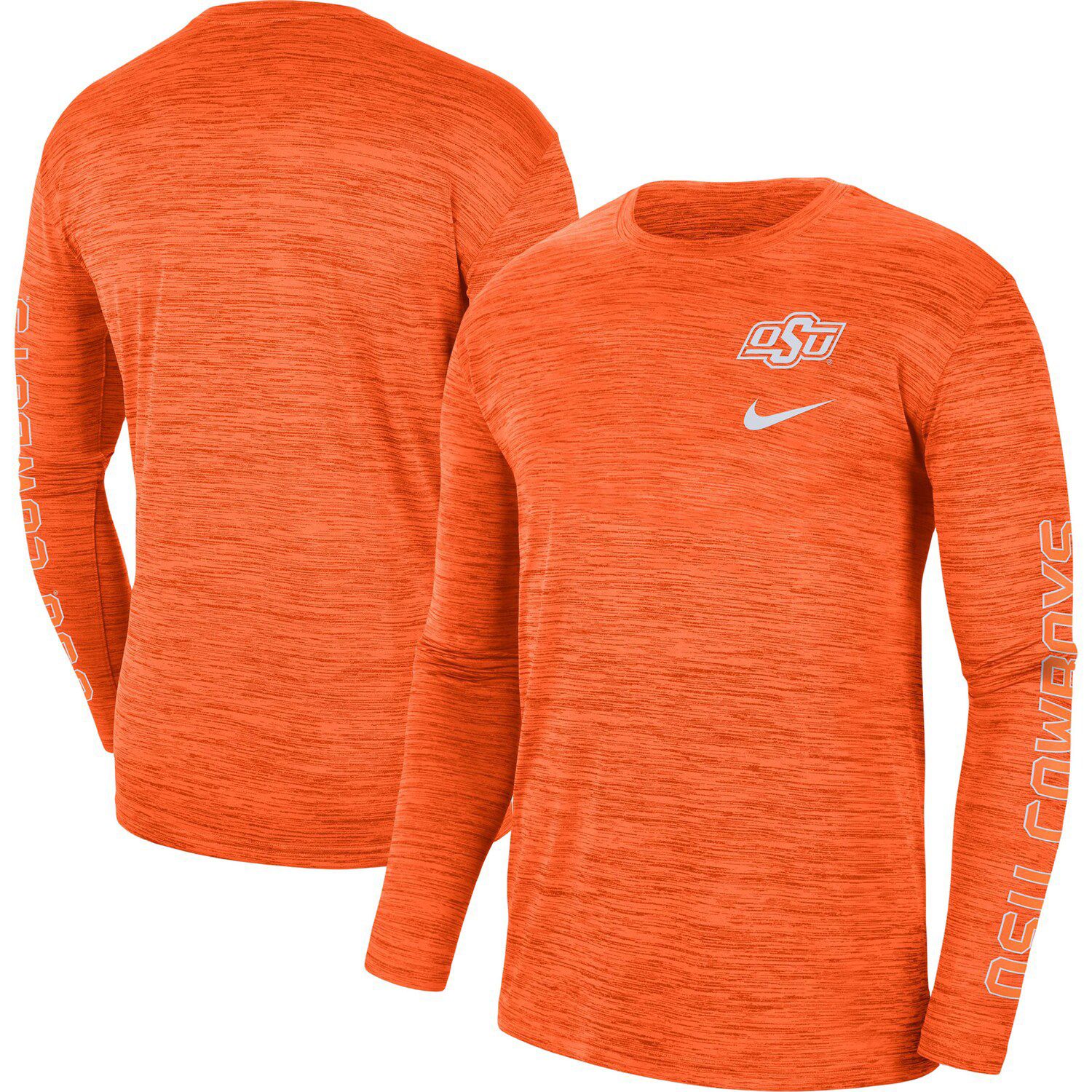 nike long sleeve orange