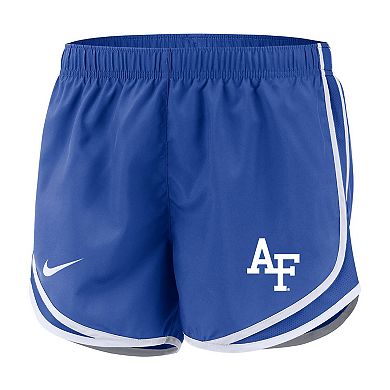 Women's Nike Royal Air Force Falcons Team Tempo Performance Shorts