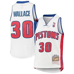 Lids Ben Wallace Detroit Pistons Mitchell & Ness 2003-04 Hardwood Classics  Swingman Jersey - Royal
