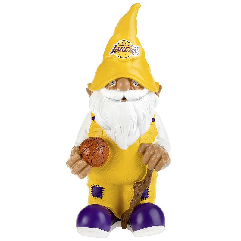 FOCO Los Angeles Lakers 11 Team Garden Gnome, Multicolor