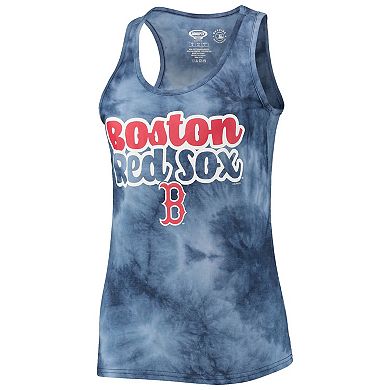 Women's Concepts Sport Navy Boston Red Sox Billboard Racerback Tank Top & Shorts Set