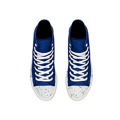 Women's Cuce Royal Buffalo Bills Team Sequin Sneakers