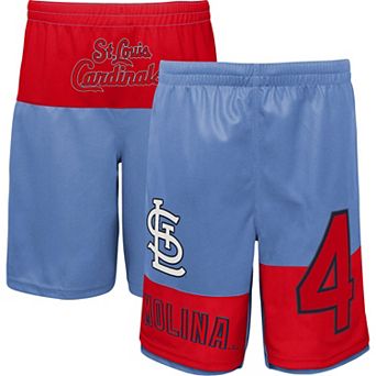 Youth Yadier Molina Light Blue St. Louis Cardinals Pandemonium Name & Number Shorts