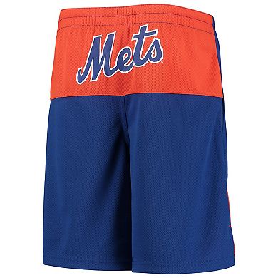 Youth Francisco Lindor Royal New York Mets Pandemonium Name & Number Shorts