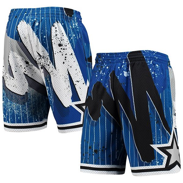 Mitchell & Ness HYPER HOOPS SWINGMAN SHORTS - ORLANDO MAGIC Blue - BLUE