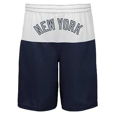 Youth Derek Jeter Navy New York Yankees Pandemonium Name & Number Shorts