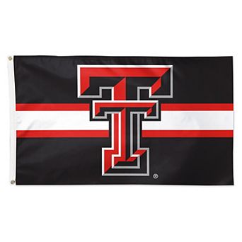 WinCraft Texas Tech Red Raiders 3' x 5' Horizontal Stripe Deluxe Single-Sided Flag