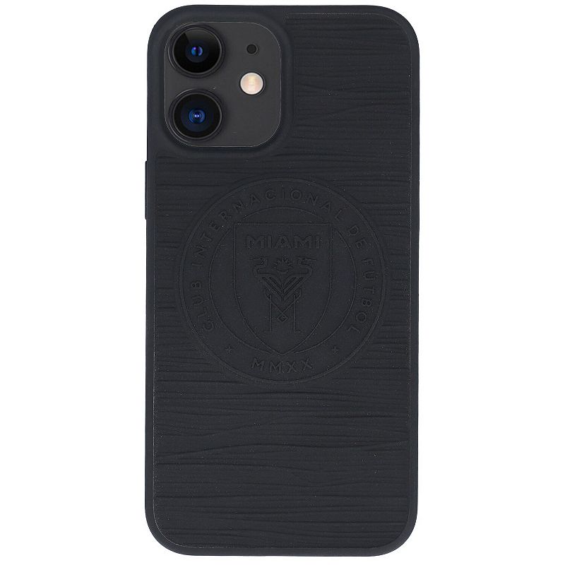 Black Inter Miami CF iPhone Logo Soft Matte Case, Size: 11, Mls Black