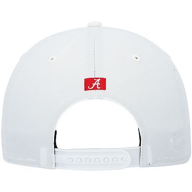 Men's '47 White Alabama Crimson Tide Stars and Stripes Flag Flutter Hitch Snapback Hat