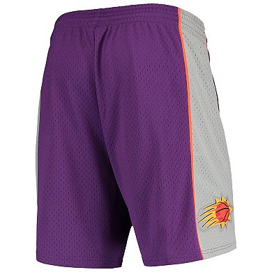 Men's Mitchell & Ness Purple Phoenix Suns 2001-02 Hardwood Classics Swingman Shorts