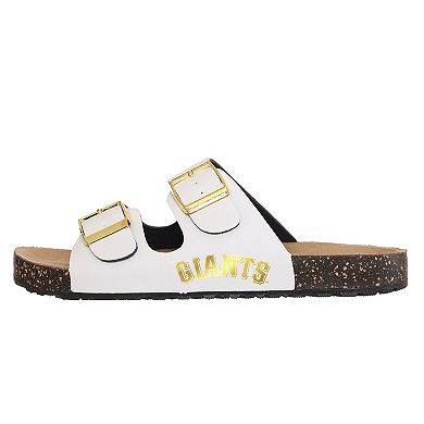 Women's FOCO San Francisco Giants Double-Buckle Sandals