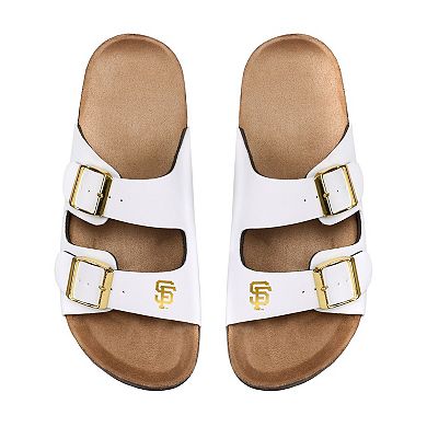 Women's FOCO San Francisco Giants Double-Buckle Sandals