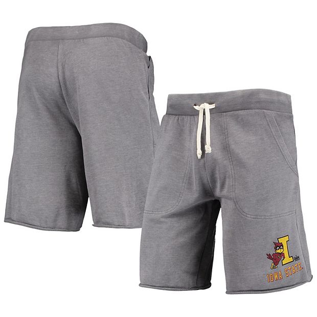 Men s Heathered Gray Alternative Apparel Iowa State Cyclones