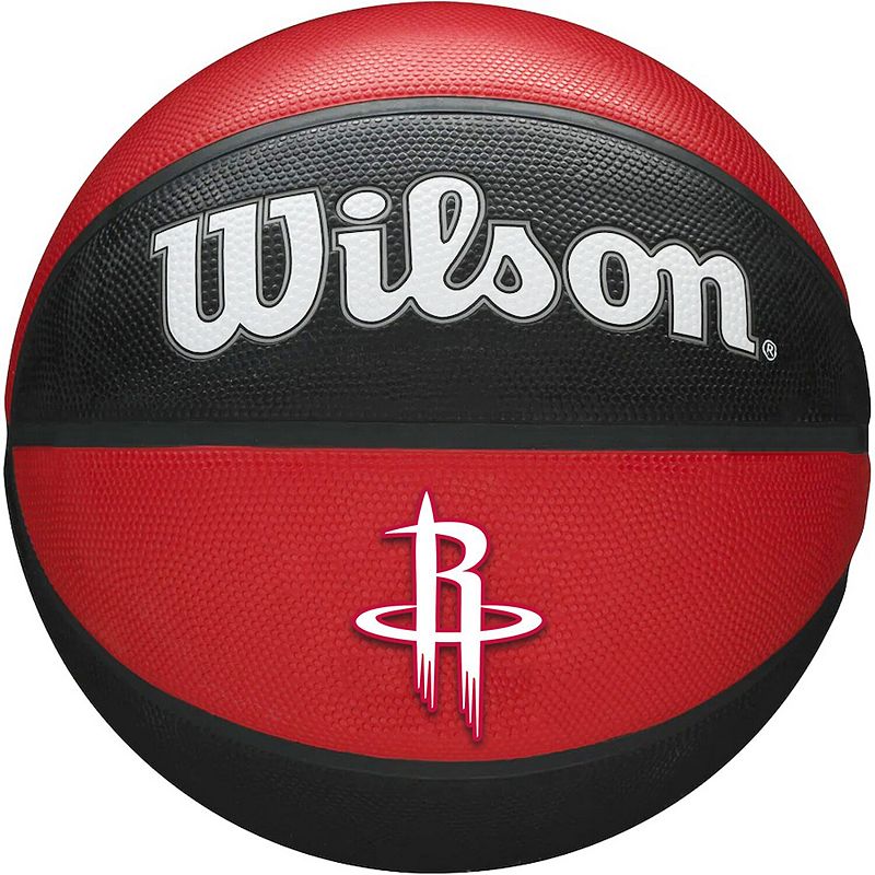 Wilson Houston Rockets Team Tribute Basketball, Multicolor