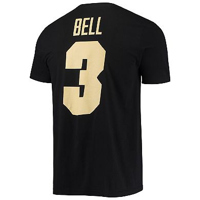 Men's Nike David Bell Black Purdue Boilermakers 2022 NFL Draft Name & Number T-Shirt