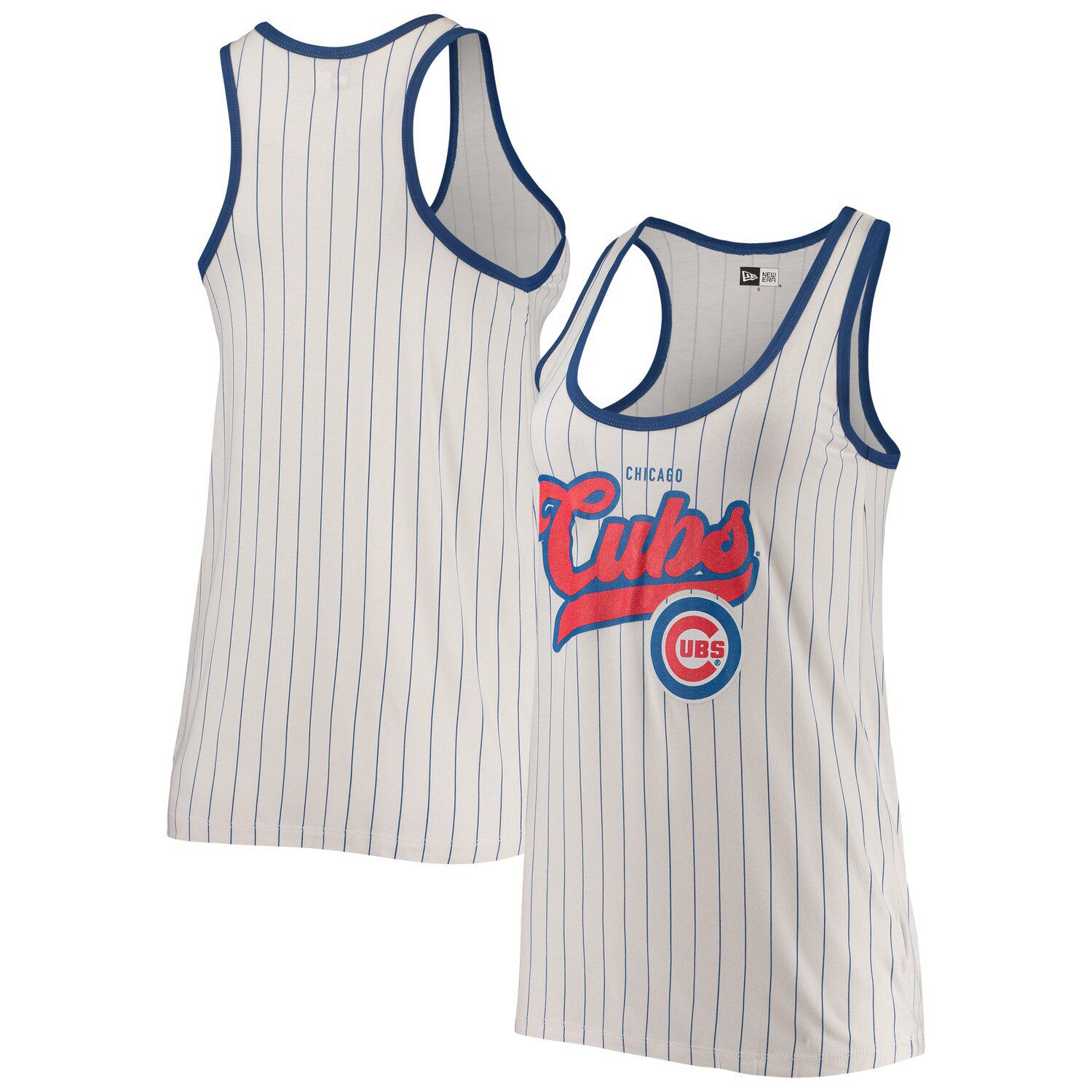 Women's Refried Apparel Royal Chicago Cubs Tank Top