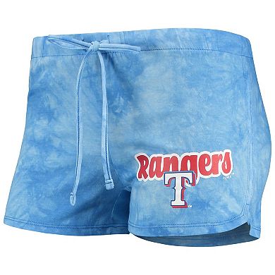Women's Concepts Sport Royal Texas Rangers Billboard Racerback Tank Top & Shorts Set