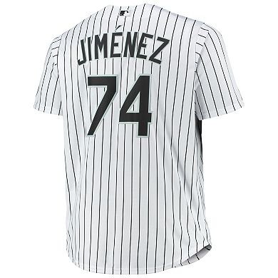 Men's Eloy Jimenez White Chicago White Sox Big & Tall Replica Player Jersey