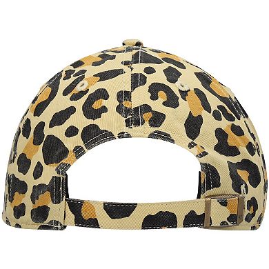 Women's '47 Tan Los Angeles Chargers Bagheera Clean Up Allover Adjustable Hat