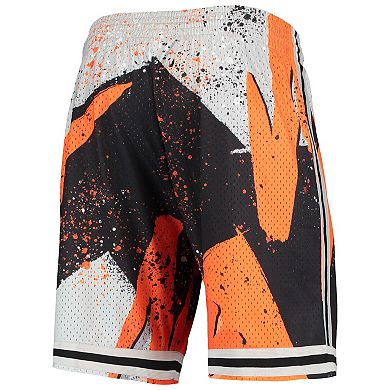 Men's Mitchell & Ness Black San Francisco Giants Hyper Hoops Shorts
