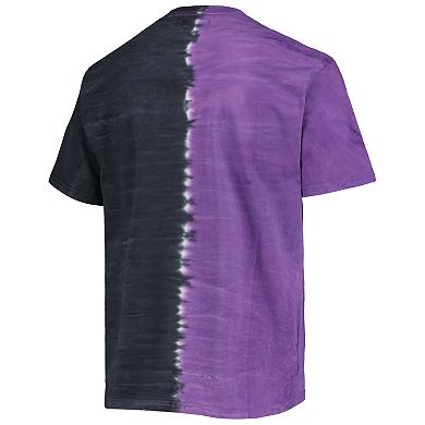 Men's Mitchell & Ness Purple Seattle Sounders FC Vertical Tie-Dye Top