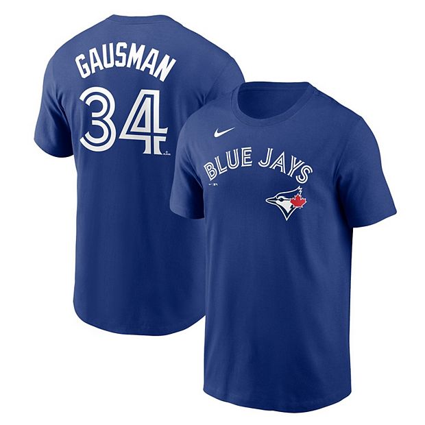 Nike Men's Nike Kevin Gausman Navy Toronto Blue Jays Name & Number