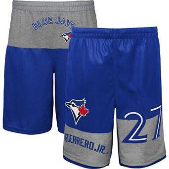 Youth Vladimir Guerrero Jr. Royal Toronto Blue Jays Pandemonium Name & Number Shorts