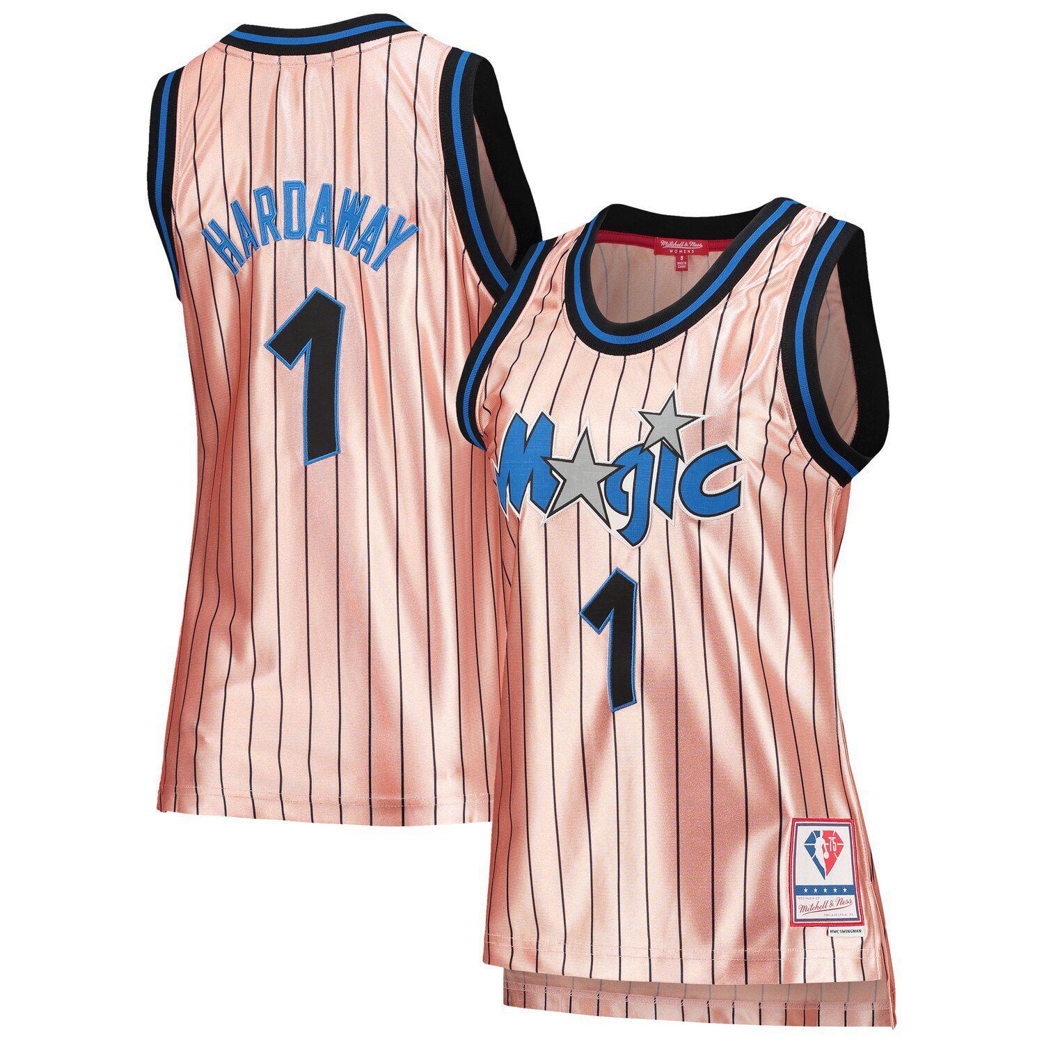 Big & Tall Men's Penny Hardaway Orlando Magic Nike Authentic Royal Jersey -  Icon Edition