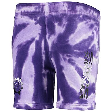 Preschool White/Purple Phoenix Suns Santa Monica Shorts