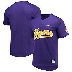 Men's Original Retro Brand Shaquille O'Neal Purple LSU Tigers Replica  Basketball Jersey