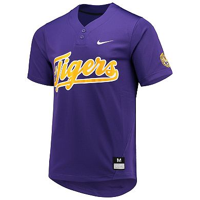 Unisex Nike Purple LSU Tigers Two-Button Replica Softball Jersey