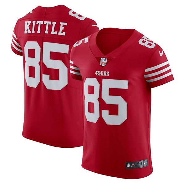 Nike Men's Nike George Kittle Scarlet San Francisco 49ers Vapor