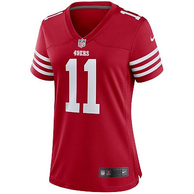 Women's Nike Brandon Aiyuk Scarlet San Francisco 49ers Player Jersey
