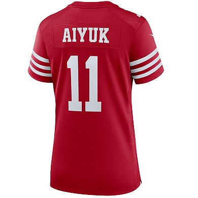 Women's Nike Brandon Aiyuk Scarlet San Francisco 49ers Player Jersey