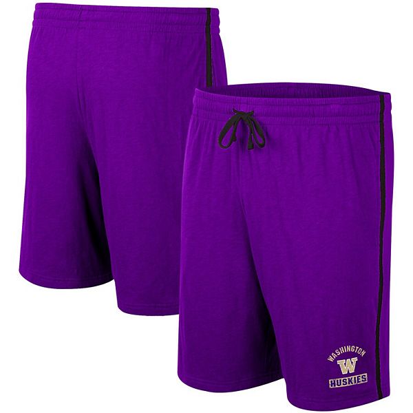 Men's Colosseum Purple Washington Huskies Thunder Slub Shorts