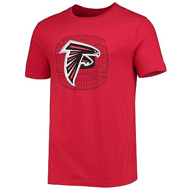 Men's New Era Red Atlanta Falcons Stadium T-Shirt