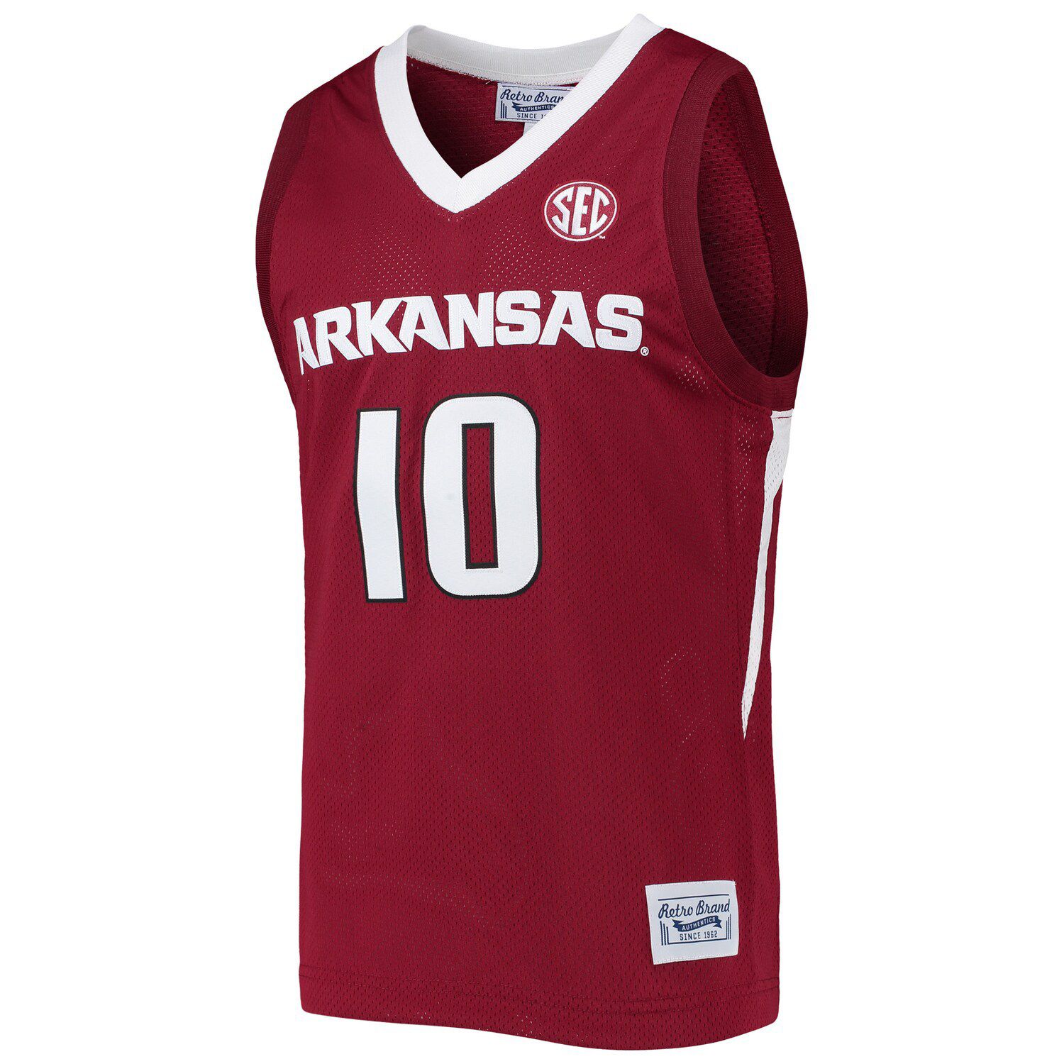 Men's Original Retro Brand Bobby Portis Cardinal Arkansas Razorbacks ...