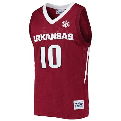 Men's Original Retro Brand Bobby Portis Cardinal Arkansas Razorbacks Alumni Commemorative Replica Basketball Jersey