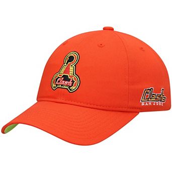 Men's Mitchell & Ness Orange San Jose Earthquakes Adjustable Hat