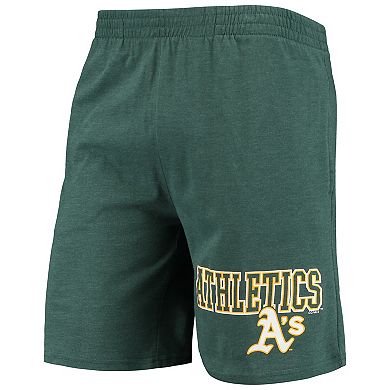 Men's Concepts Sport Green Oakland Athletics Billboard T-Shirt & Shorts Sleep Set