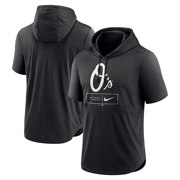 Men's Nike Black Baltimore Orioles 2023 City Connect Short Sleeve Pullover  Hoodie