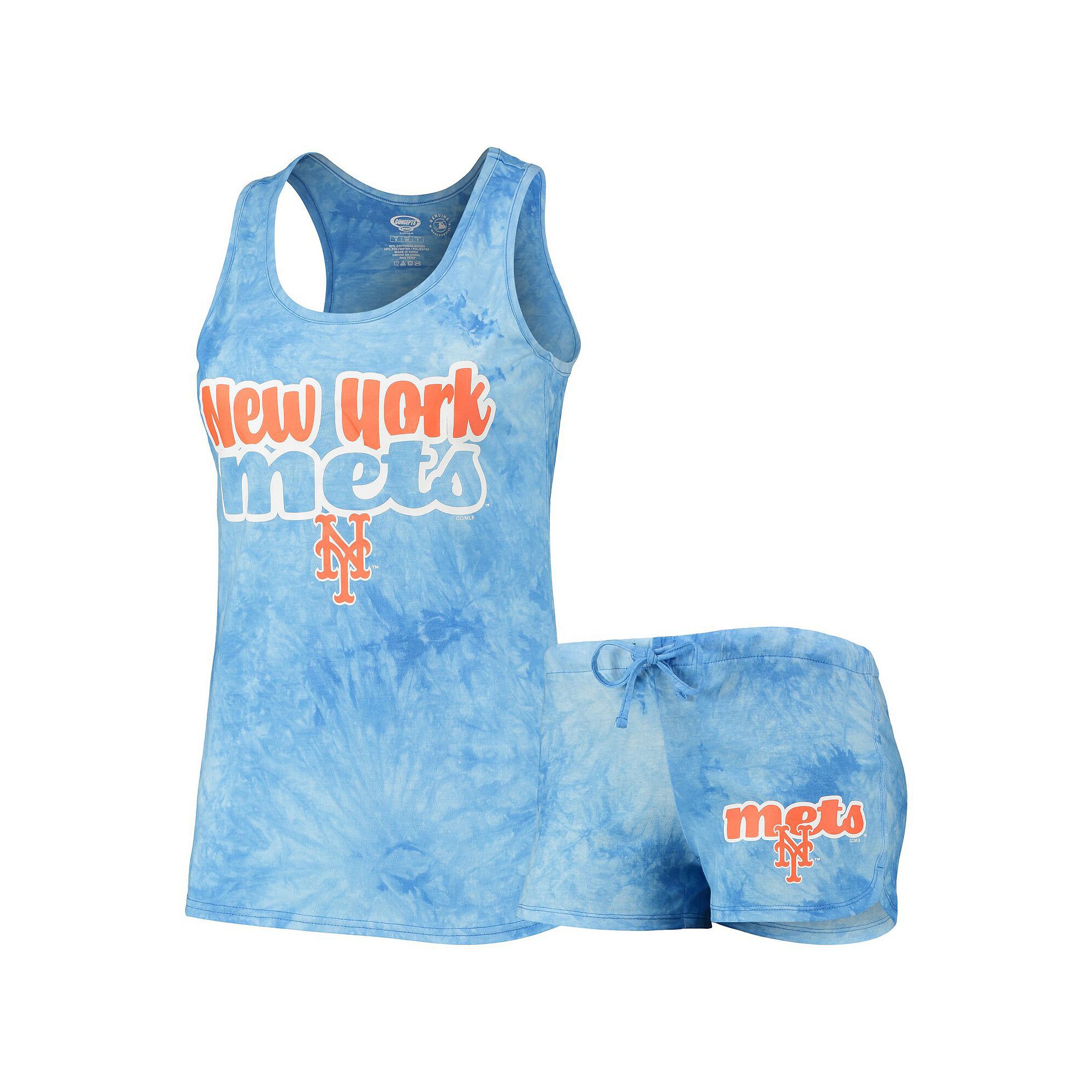 Womens Concepts Sport Royal New York Mets Billboard Racerback Tank Top & S