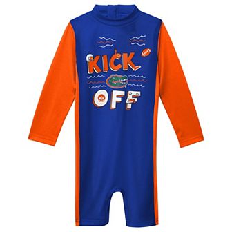 Toddler Royal/Orange Florida Gators Wave Runner Wetsuit
